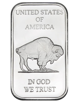1 oz SilverTowne Buffalo Silver Bar