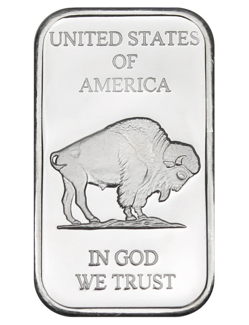 1 oz SilverTowne Buffalo Silver Bar