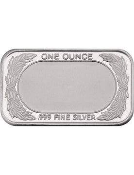 1 oz SilverTowne American Flag Silver Bar