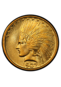 Pre-33 $10 Indian Gold Eagle Coin AU Grade