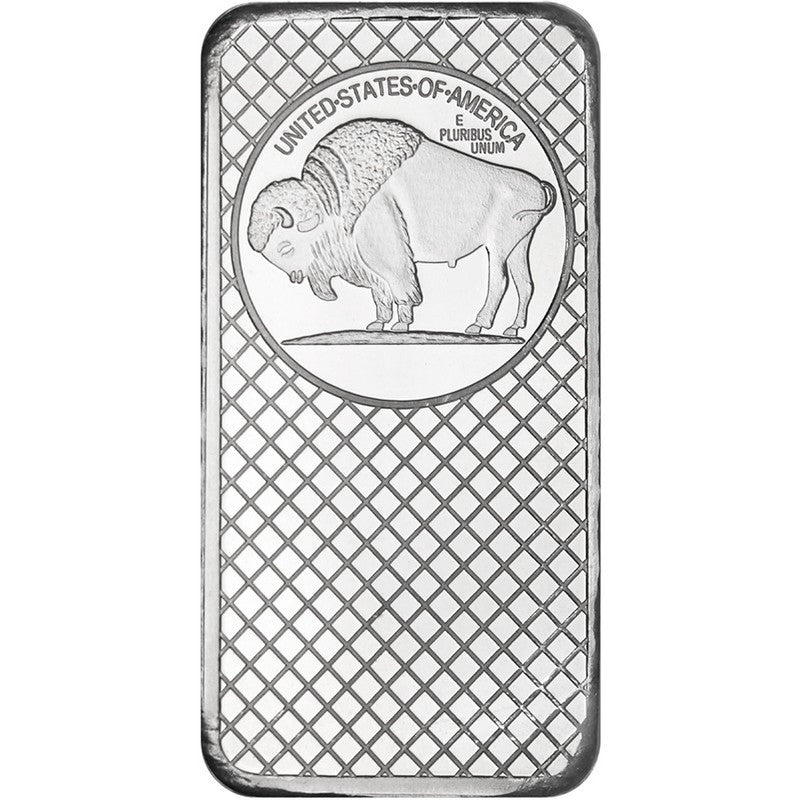 10 oz SilverTowne Buffalo Silver Bar