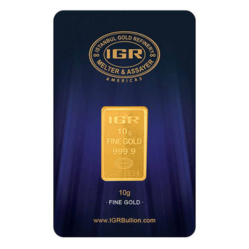 10 GRAM GOLD BAR IGR
