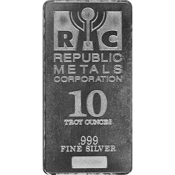10 OZ SILVER BAR IRA ACCEPTABLE