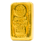 10 OZ GOLD CAST BAR ARGOR-HERAEUS
