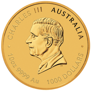 2025 10 oz Year of the Snake Gold Coin Australian Lunar Series III