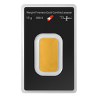10 Gram Gold Bar Argor-Heraeus New w/Assay