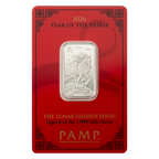 10 GRAM SILVER BAR PAMP LUNAR HORSE 2026