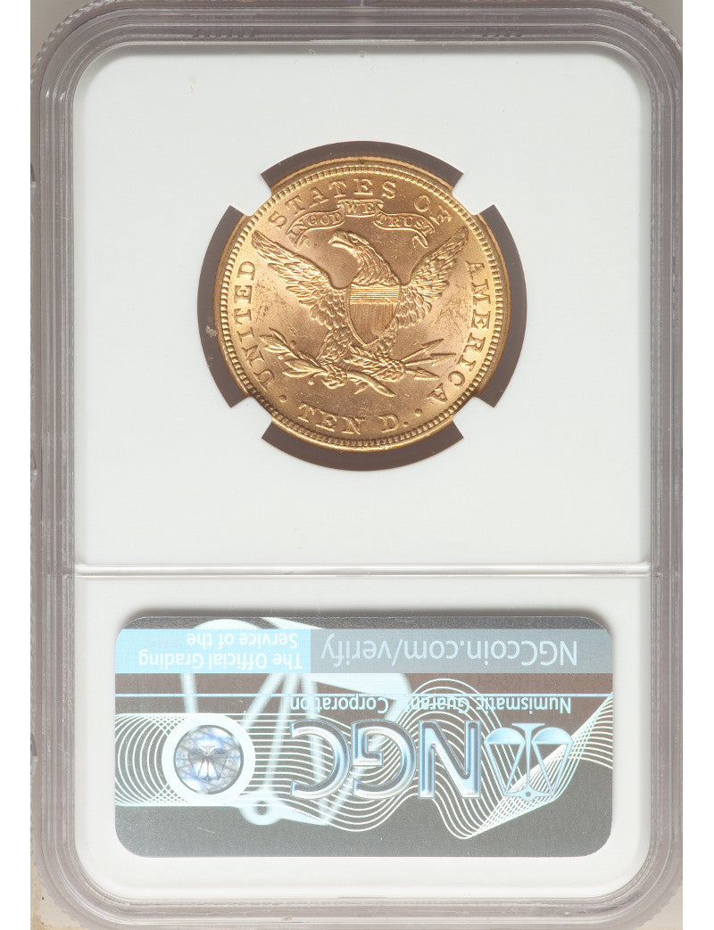 Random Date 1887-1907 Liberty $10 Gold Eagle NGC MS63