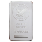 10 oz Silver Bar (Various Brands)