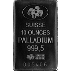 10 OZ PALLADIUM BAR PAMP