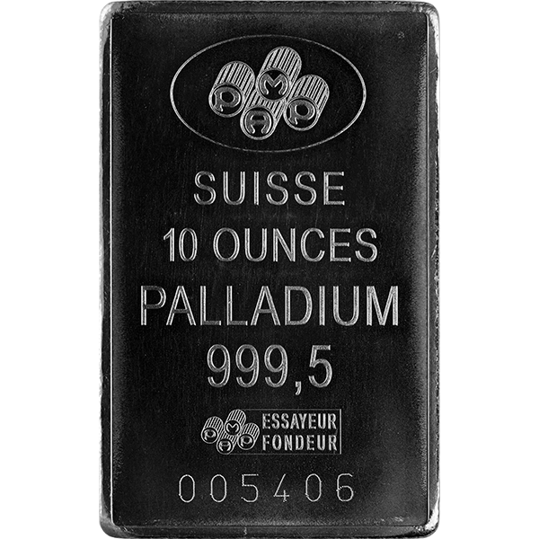 10 OZ PALLADIUM BAR PAMP