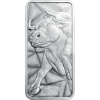 10 OZ SILVER BAR BULL AND BEAR GOLDEN STATE MINT