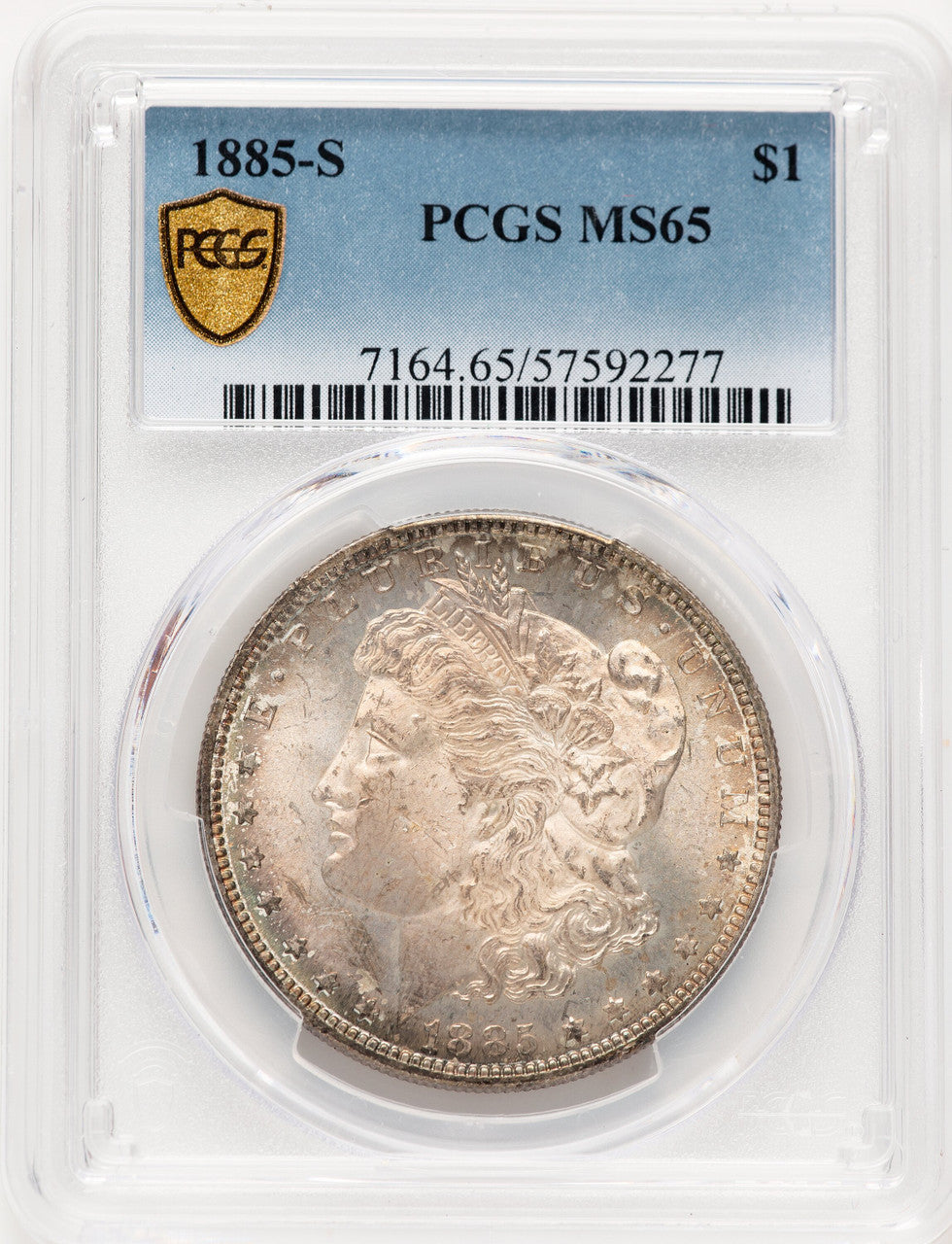1885-S Morgan Dollar PCGS MS65 (135064001)
