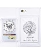 2019-S Enhanced Reverse Proof Silver Eagle PCGS PR70 FDOI COA
