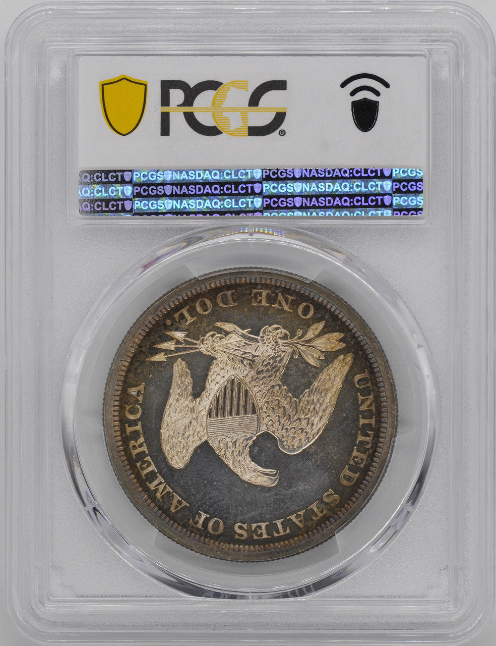 1854 Liberty Seated Dollars PCGS PR65