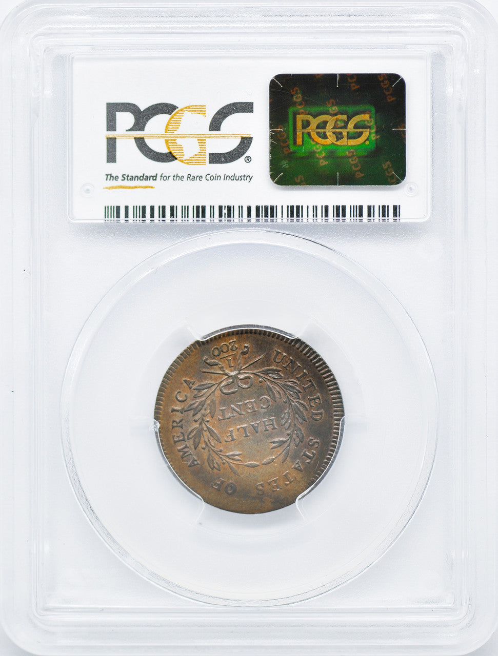 1795 Liberty Cap Half Cent PCGS MS63BN