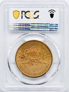 1862 $20 Liberty Double Eagle PCGS MS61