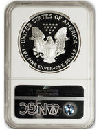 1986-2021 Silver Eagle 35 pc Set NGC PF70UCAM Edmund Moy Signed