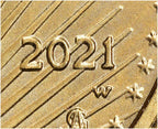 2021-W $10 Gold Eagle Type 2 Unfinished Error Proof Dies PCGS MS69 Error Coin
