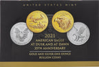 2021 American Silver Eagle Type 1 At Dusk & Dawn 35th Anniversary 367th PCGS MS70
