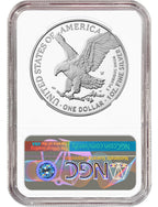 2023 Advanced Release Silver Eagle Congratulations Set NGC PF70 UCAM Gaudioso