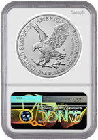 2023-W Burnished American Silver Eagle NGC MS70