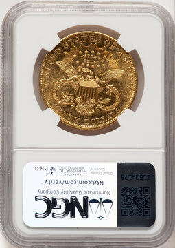 1904 $20 PL Liberty Double Eagle NGC MS62