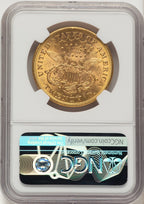 1876-S $20 Liberty Double Eagle NGC MS61