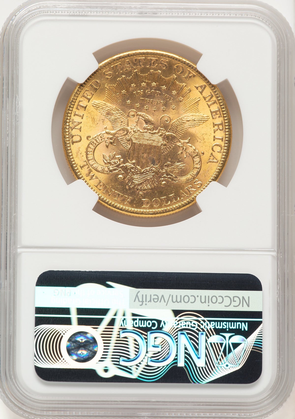 1897-S $20 Liberty Double Eagle NGC MS63