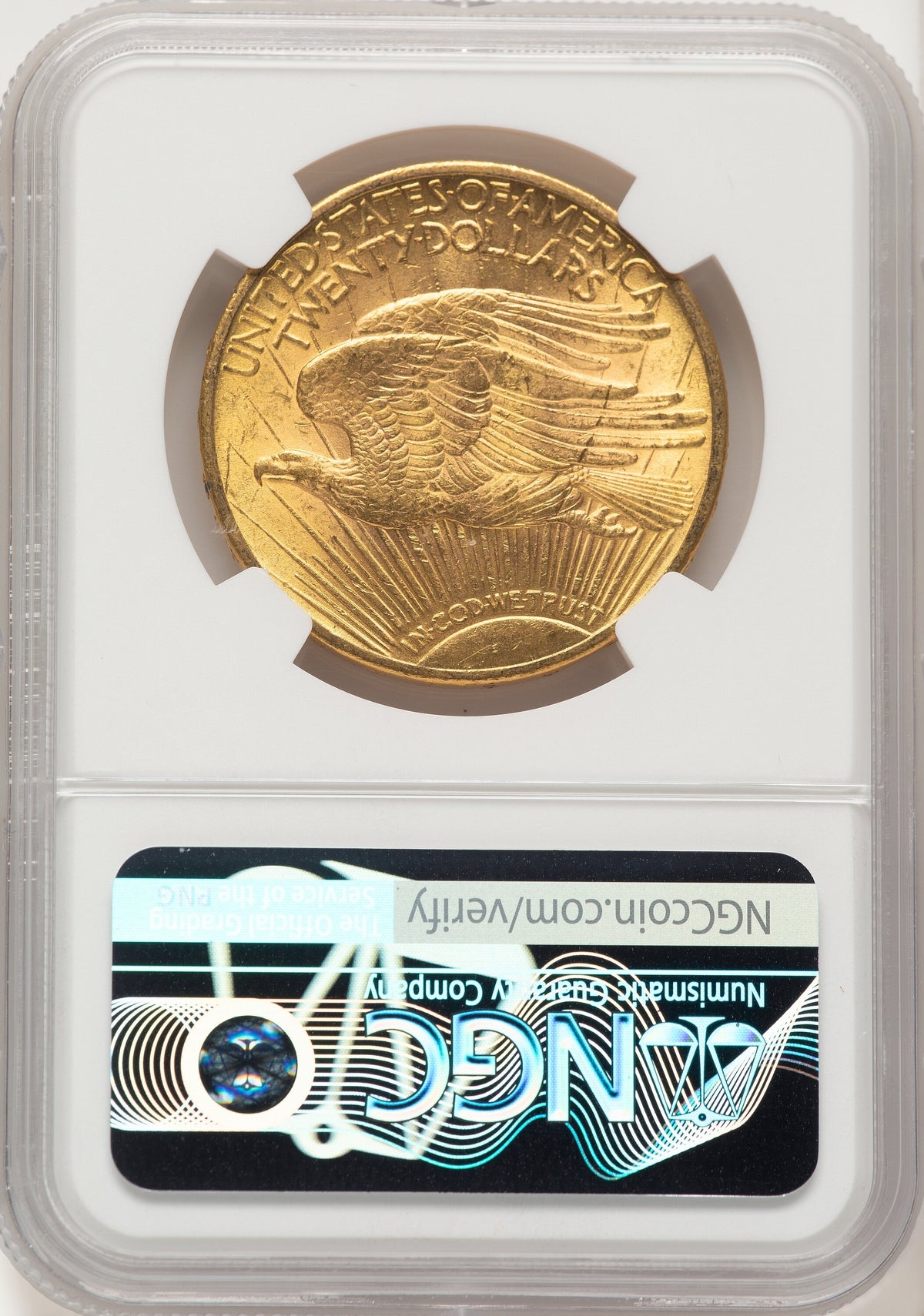 1913 $20 Saint-Gaudens Double Eagle NGC MS62