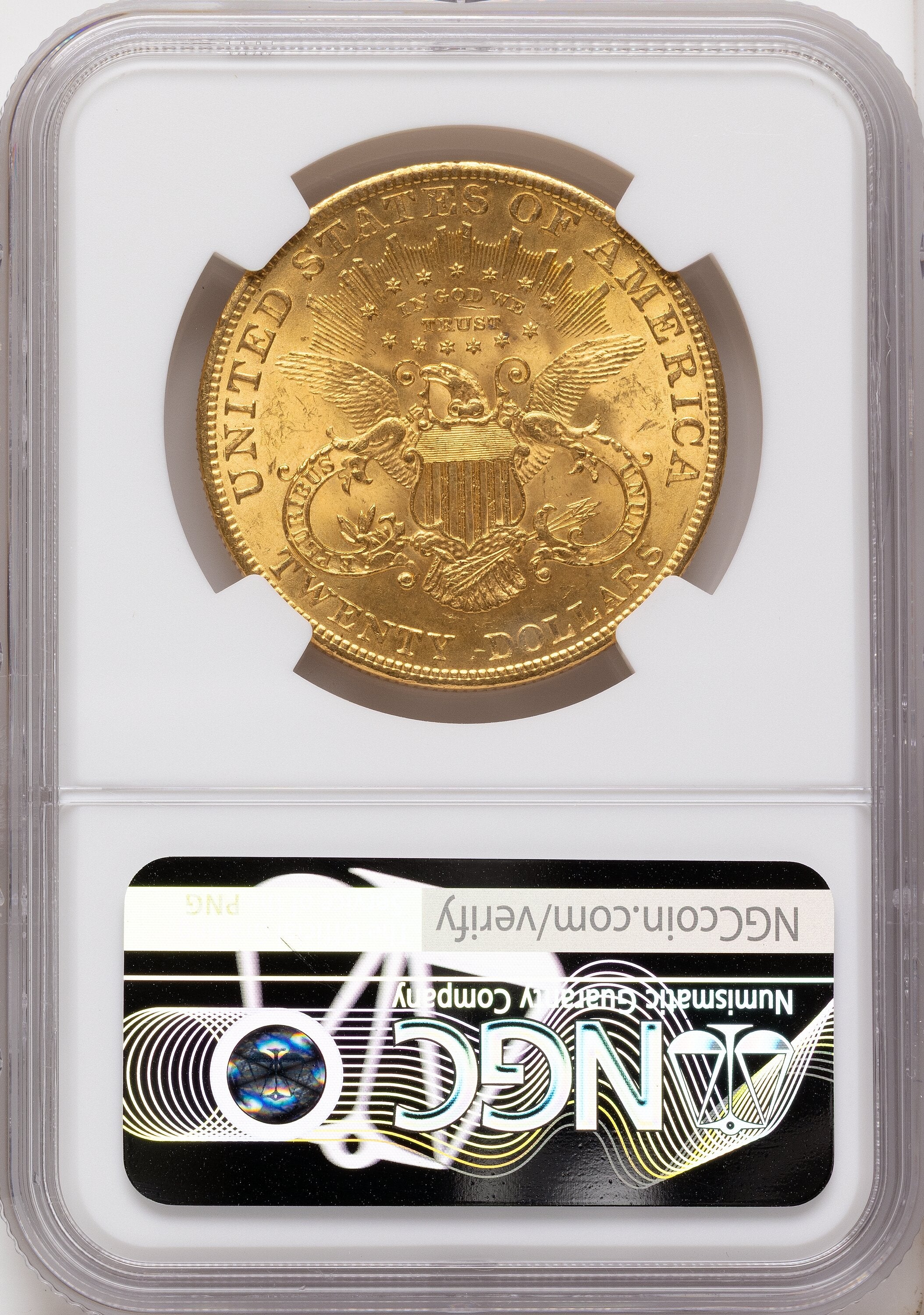 1904 $20 Liberty Liberty Double Eagle NGC MS65