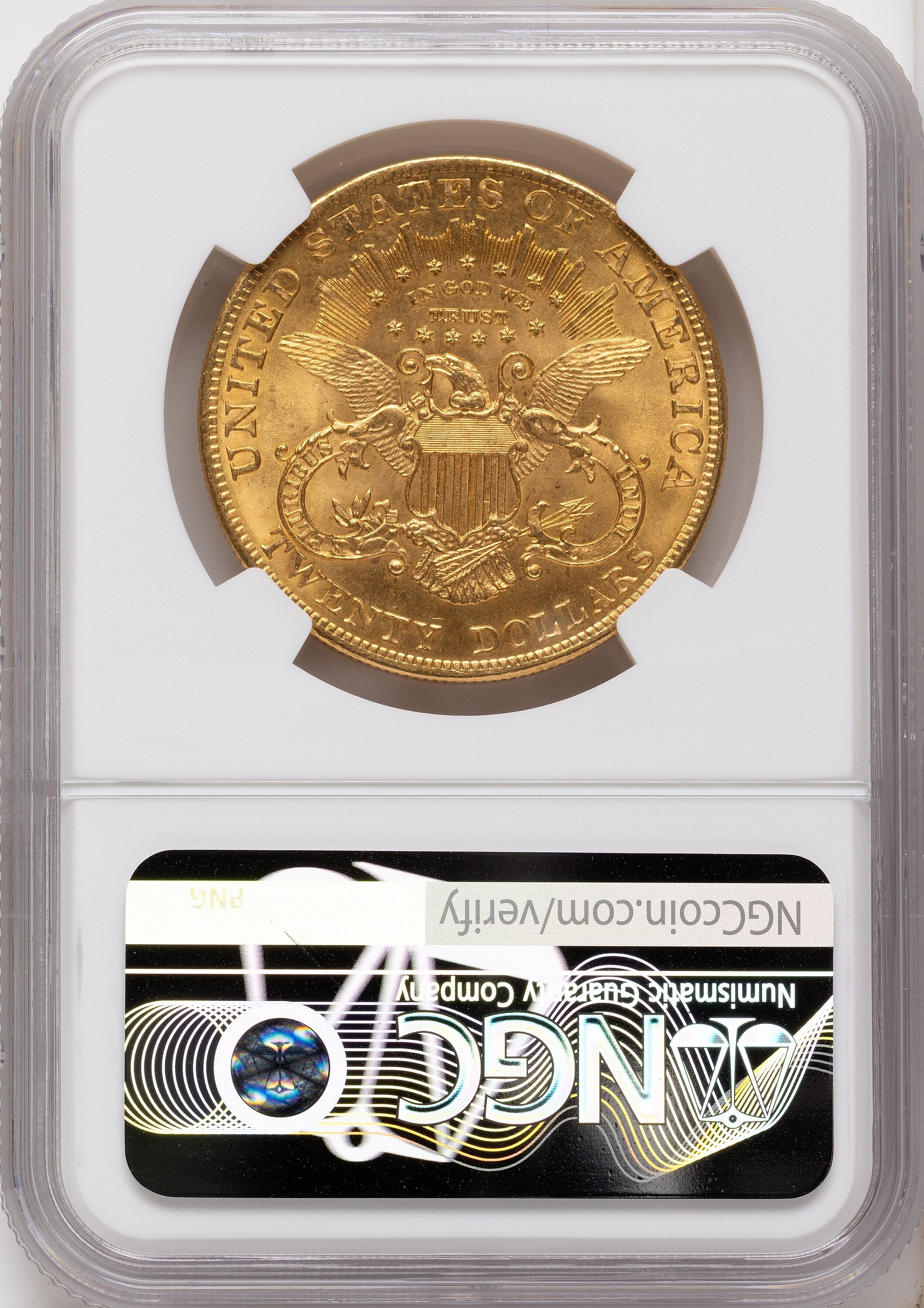 1904 $20 Liberty Liberty Double Eagle NGC MS65