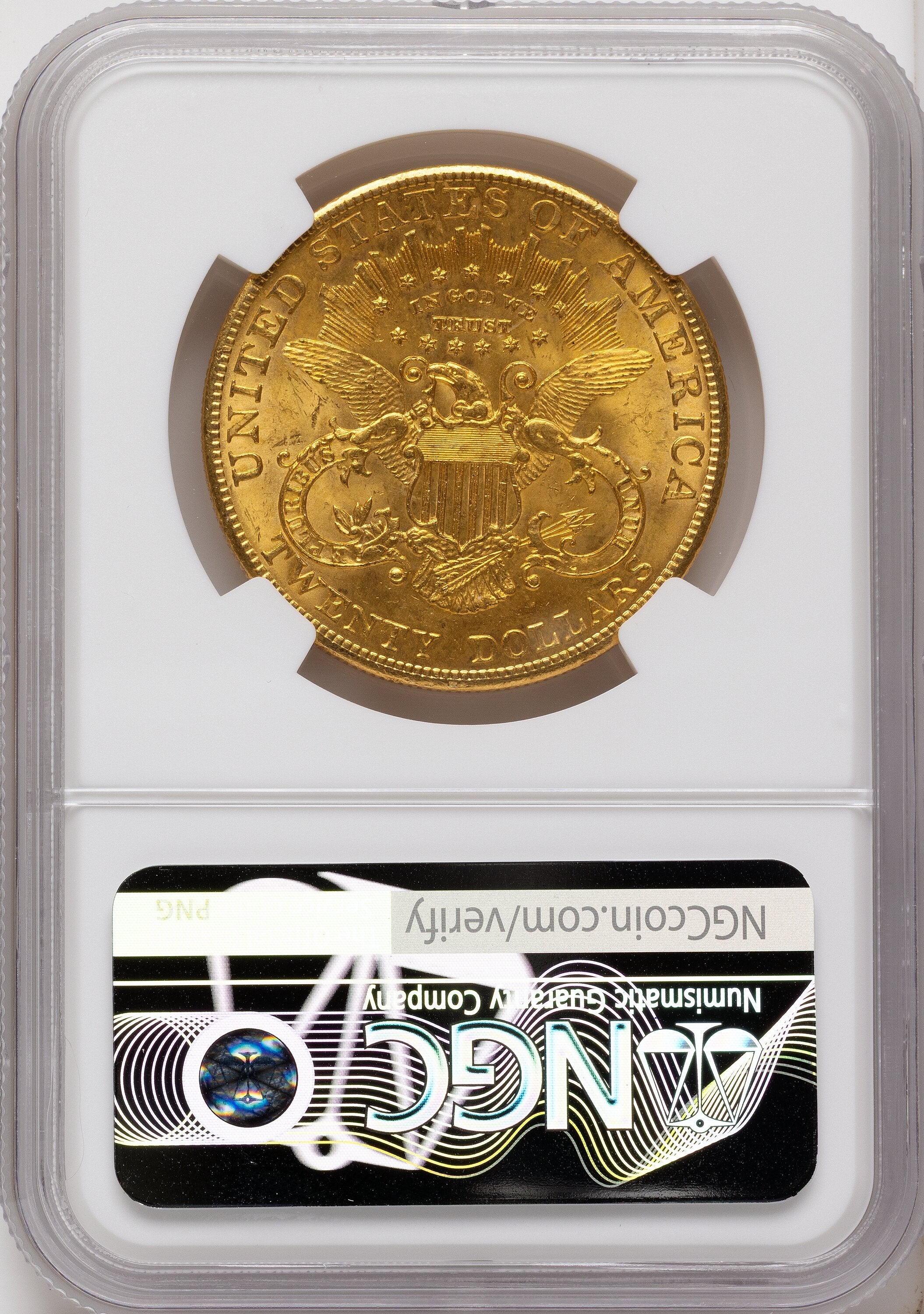 1904 $20 Liberty Liberty Double Eagle NGC MS65