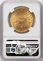 1898 $20 Liberty Double Eagle NGC MS62