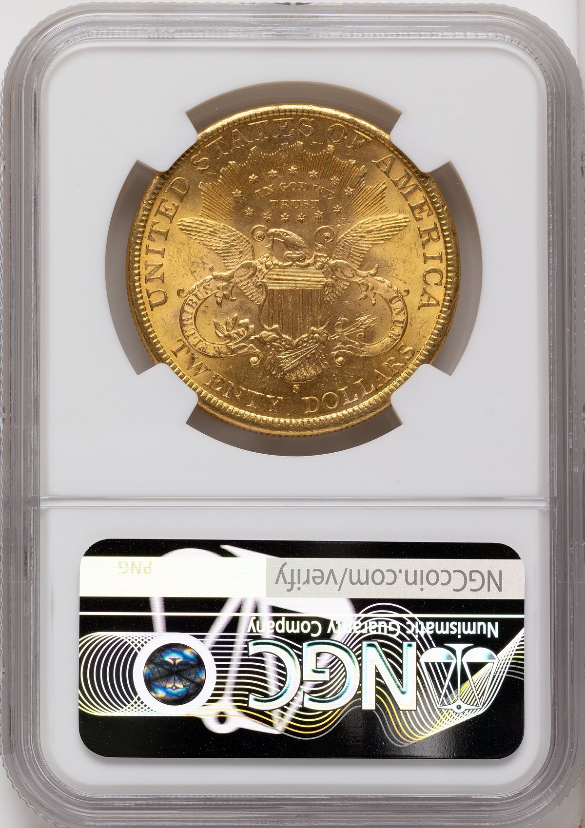 1898-S $20 Liberty Double Eagle NGC MS63
