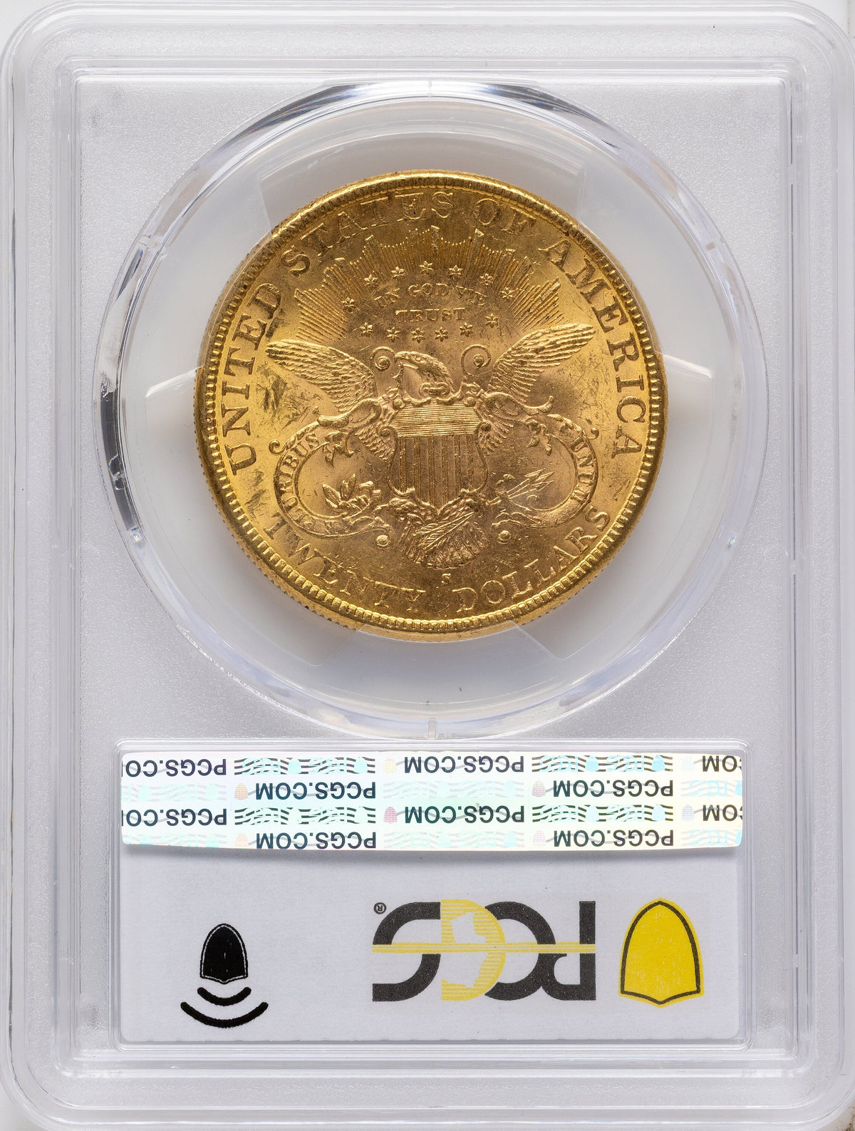 1897-S $20 Liberty Double Eagle PCGS MS62