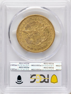 1850 $20 Liberty Double Eagle PCGS VF35