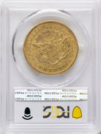 1850 $20 Liberty Double Eagle PCGS VF35