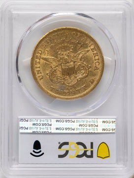 1852 $20 Liberty Double Eagle PCGS XF45