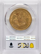 1854 $20 Small Date Liberty Double Eagle PCGS XF40