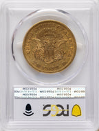 1858 $20 Liberty Double Eagle PCGS XF45