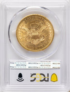 1858-S $20 Liberty Double Eagle PCGS AU53