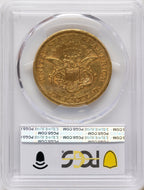 1863-S $20 Liberty Double Eagle PCGS XF40