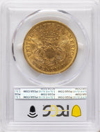 1868 $20 Liberty Double Eagle PCGS MS61
