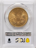 1872 $20 Liberty Double Eagle PCGS MS62
