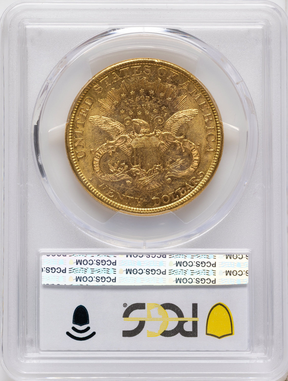 1877 $20 Liberty Double Eagle PCGS MS61