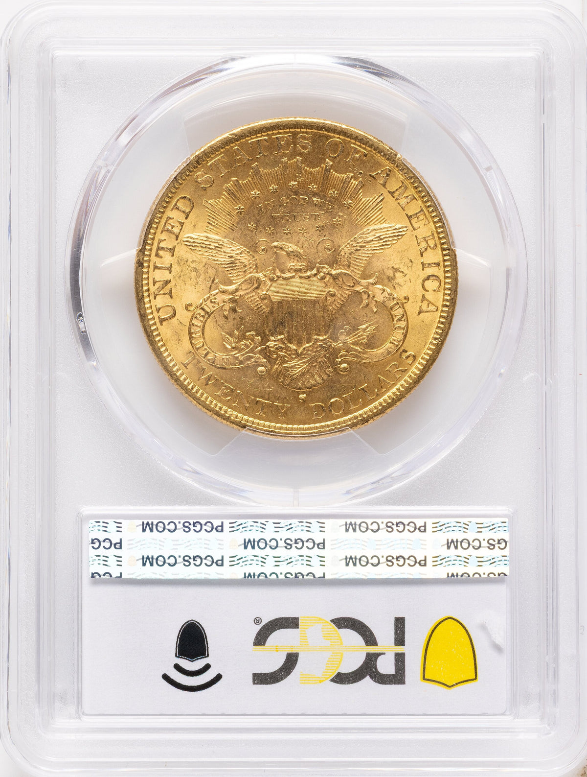 1878-S $20 Liberty Double Eagle PCGS MS62