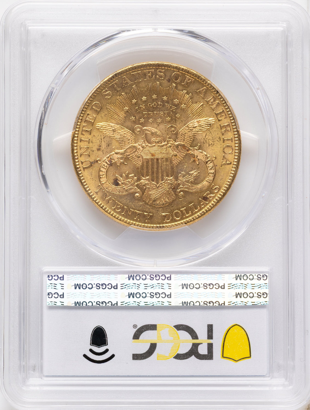 1879 $20 Liberty Double Eagle PCGS MS62