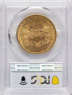 1879-S $20 Liberty Double Eagle PCGS MS61