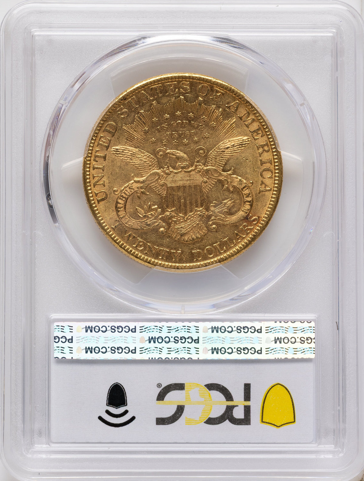 1880 $20 Liberty Double Eagle PCGS MS61